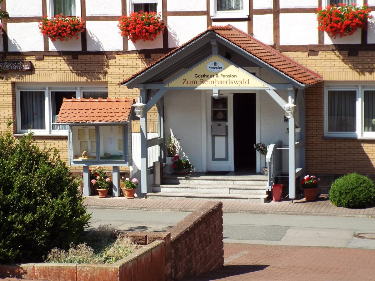 Hotel Garni Zum Reinhardswald Gewissenruh Dış mekan fotoğraf
